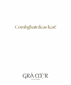 Alternative view of Cártaí as Gaeilge - Comhghairdeas