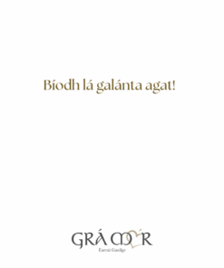 Alternative view of Cártai as Gaeilge - Lá na Máithreacha Sona Duit