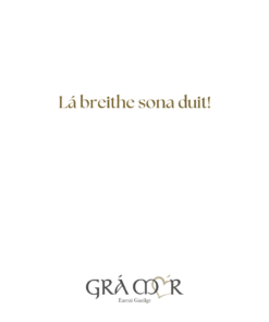 Alternative view of Cártaí as Gaeilge - Lá Breithe Sona Duit